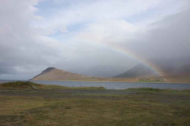 After 30km walk rainbow is a nice gift from nature :-)