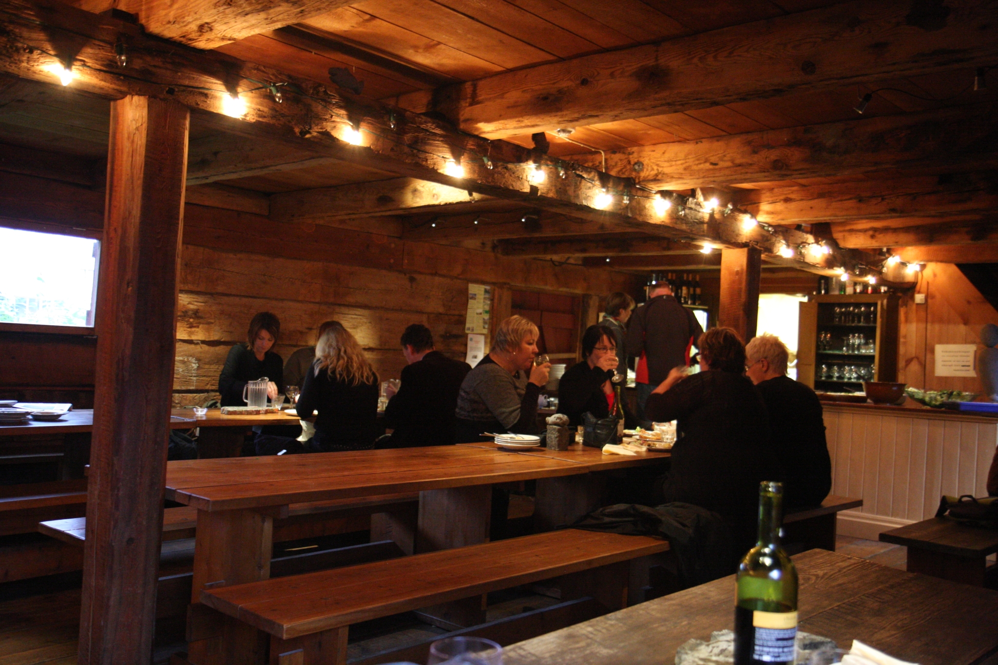 Restaurant - here we saw more people then in the whole village outside the doors!