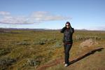 On the way to the waterfull Gulfoss