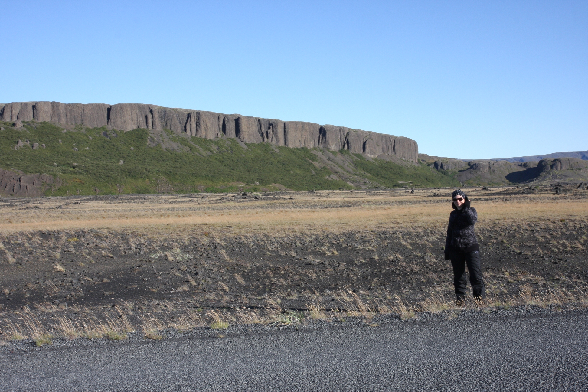 On the way around Hekla volcano