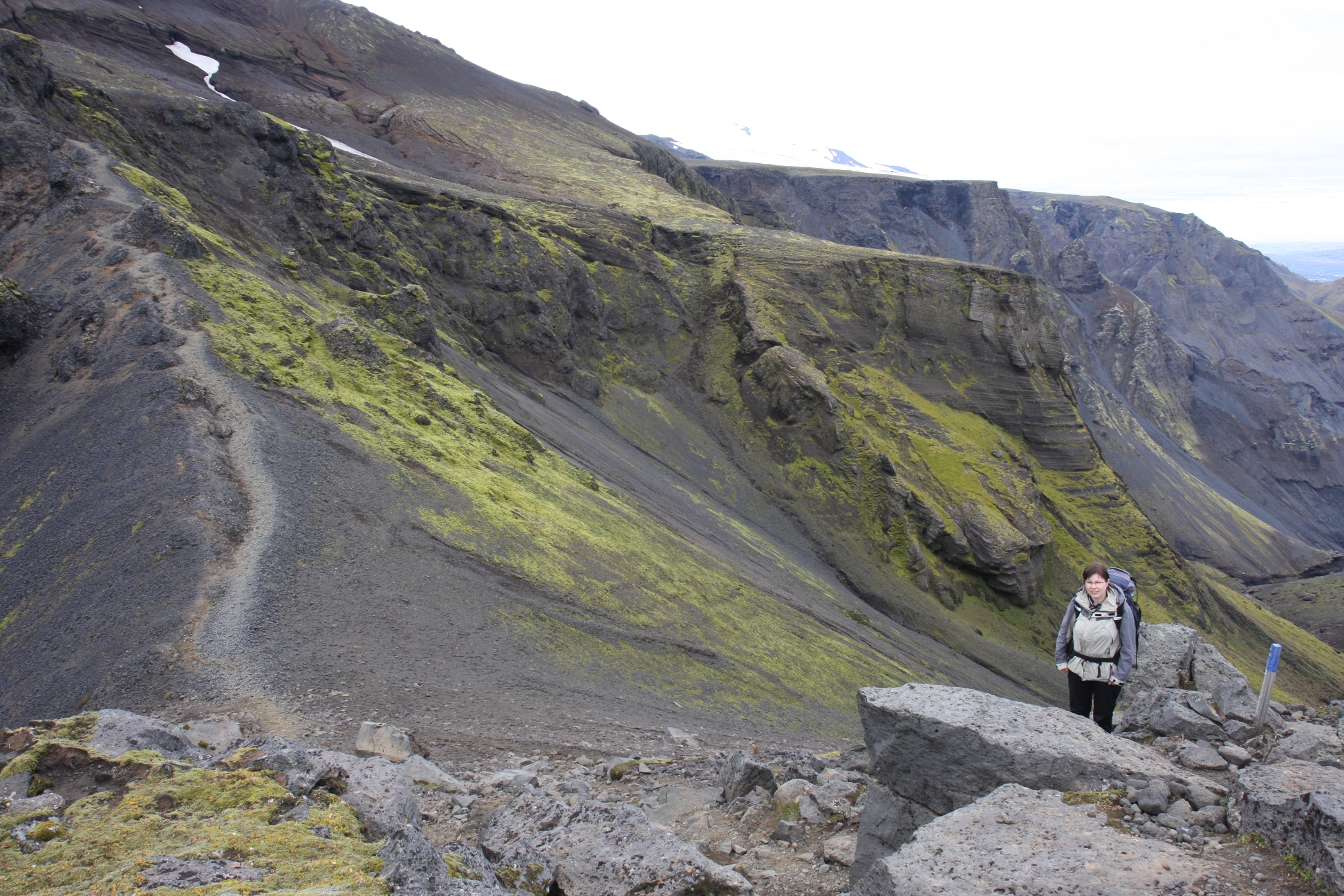 See the path on top? That's where we should go next...