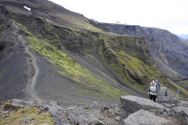 See the path on top? That's where we should go next...