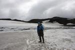 Man on the snow