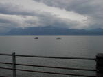 Ezeras vakare